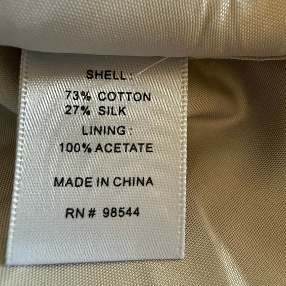 Mirror of Venus Anthropologie Gray Silk V Neck A Line Dress Size 14 Pleated - Picture 8 of 13